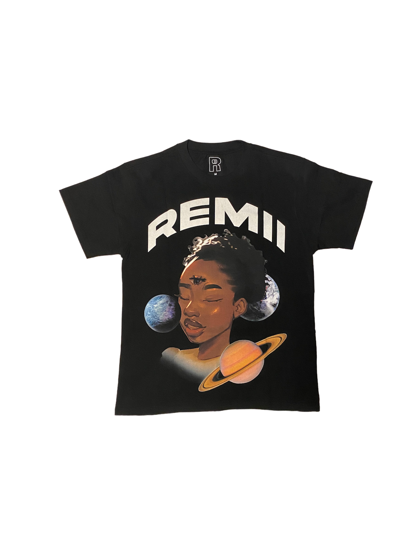 BLACK REMIII TEE