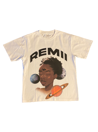 WHITE REMIII TEE